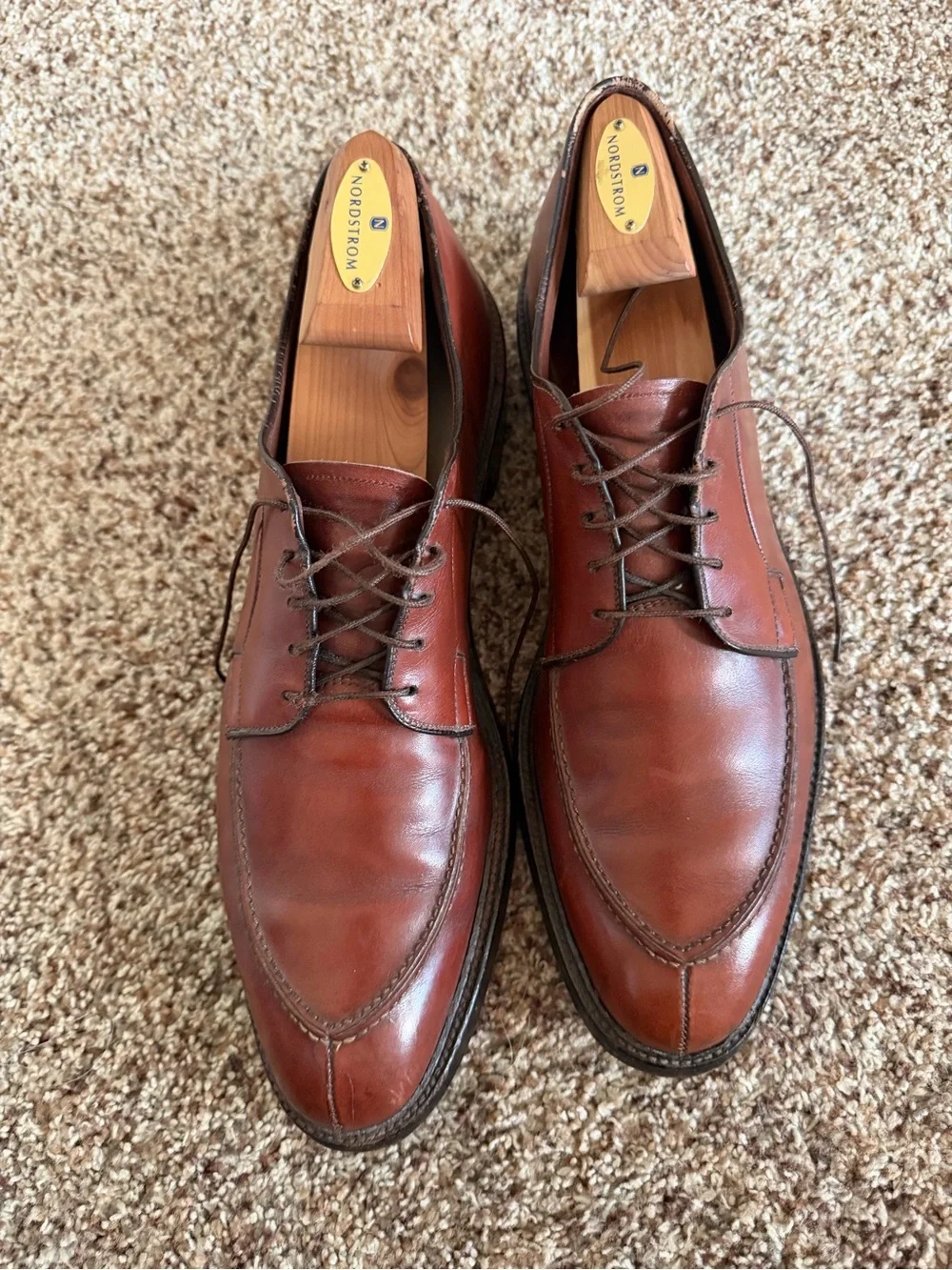 Allen Edmonds Brentwood Oxford burgundy Formal Shoes Size 11 AAA